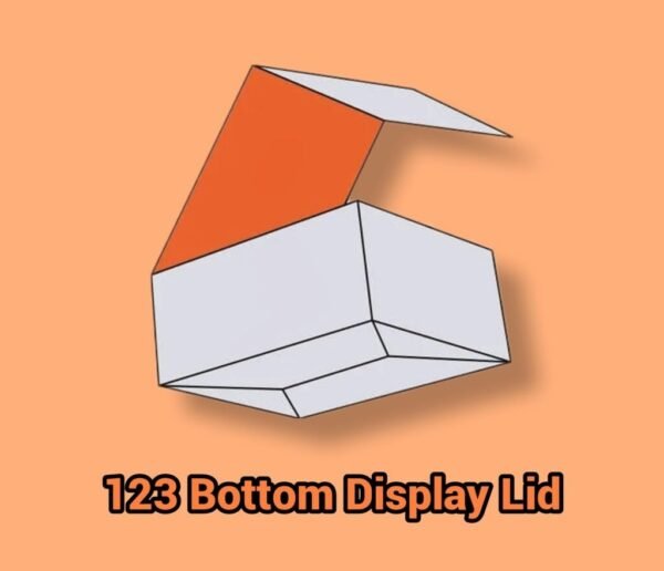 1 2 3 Bottom Display Lid Box