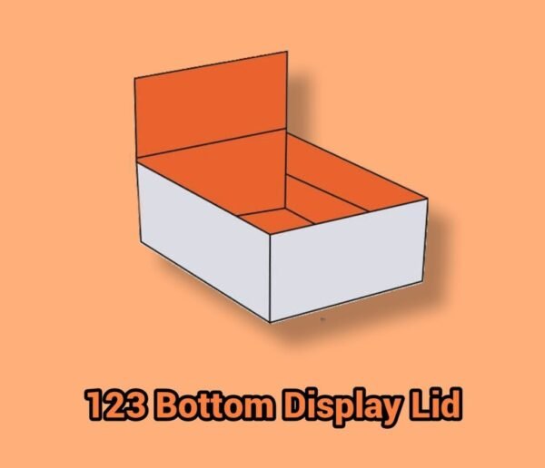 1 2 3 Bottom Display Lid Box - Image 3