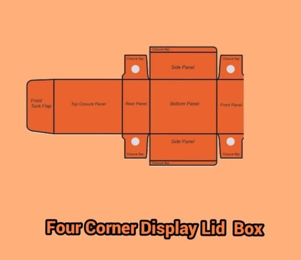 Four Corner Display Lid Box - Image 2