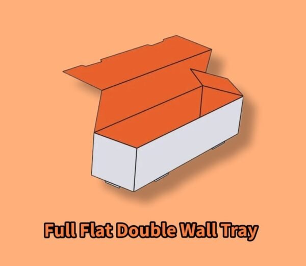 Full Flat Double Wall Tray